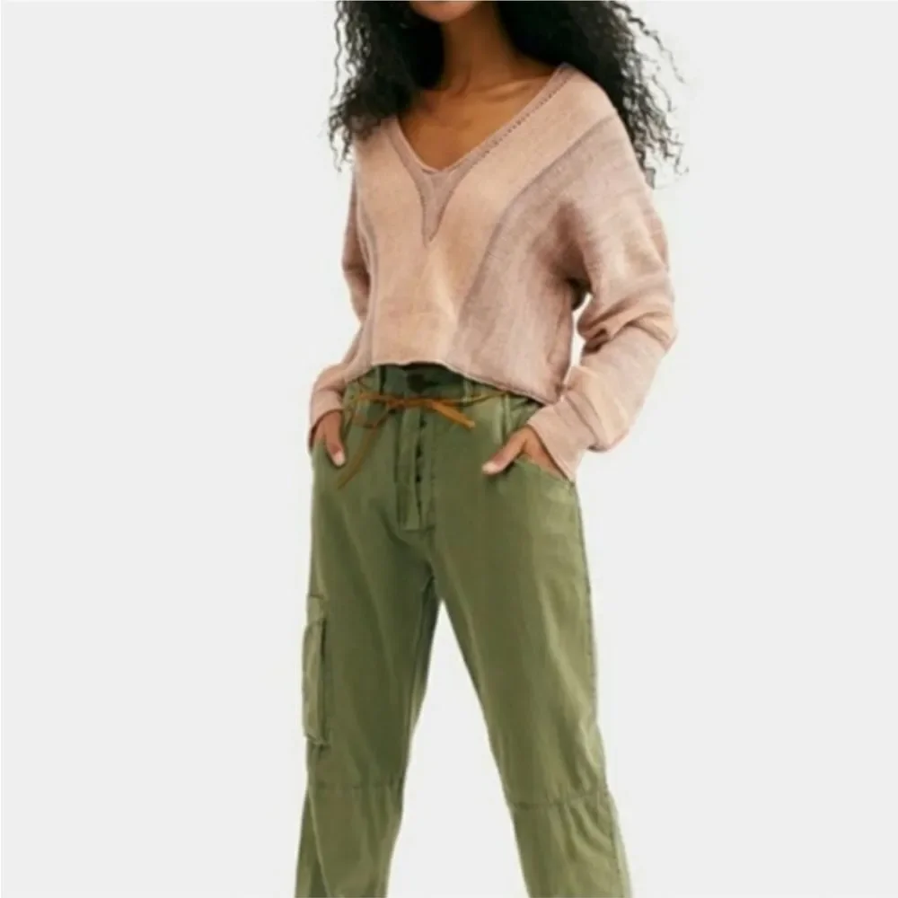 Free People for Revolve Lemonade Stand Pink Melon Sweater!